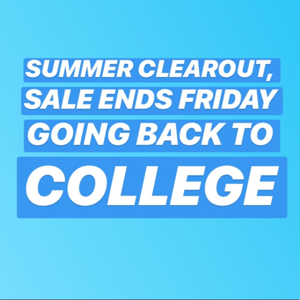 CLOSET CLOSING Sunday October 7